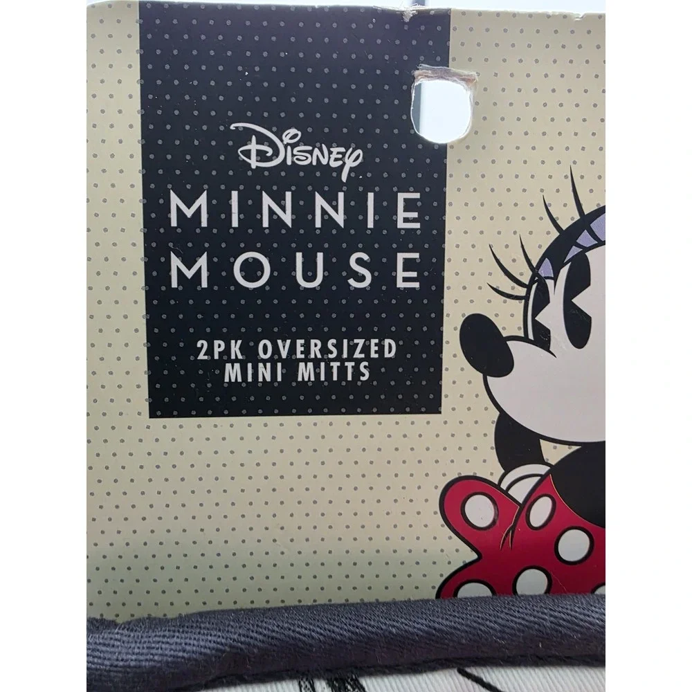 Disney Minnie Mouse 2pk Oversized Mini Mitts Item#0137‎